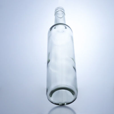 600ml 750ml 1000ml 둥근 모양 빈 긴 목 유리 술 병 진 럼 브랜디