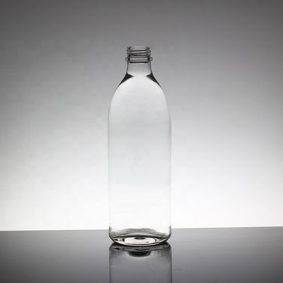 정액 또는 소다 음료용 맞춤 제작 선명한 유리 나사 캡 병 330ml 500ml 750ml