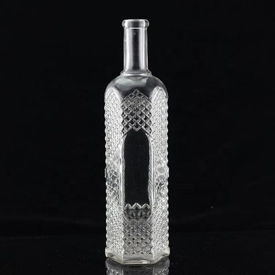 산업용에 있는 고급 테킬라를 위한 특수 디자인 나사 캡 유리 병