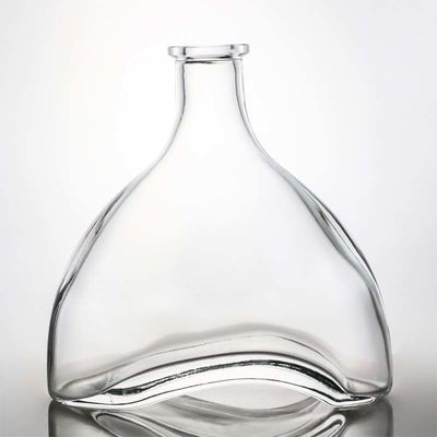 유리 목걸이 끝 500ml 700ml 750ml 780ml 진 럼 위스키 테킬라 스피릿 병 코크