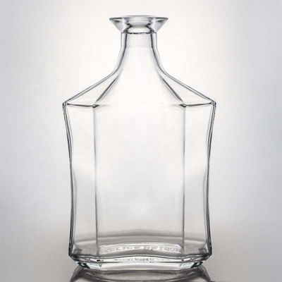 유리 목걸이 끝 500ml 700ml 750ml 780ml 진 럼 위스키 테킬라 스피릿 병 코크