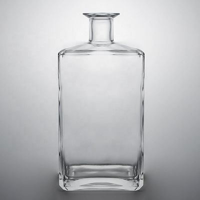 유리 목걸이 끝 500ml 700ml 750ml 780ml 진 럼 위스키 테킬라 스피릿 병 코크