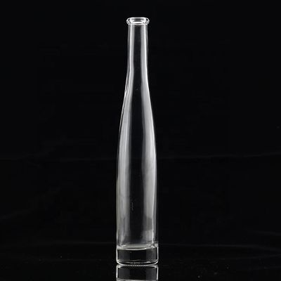 200ml 300ml 375ml 와드카 제조 사업용 얇은 모양의 얇은 유리 병