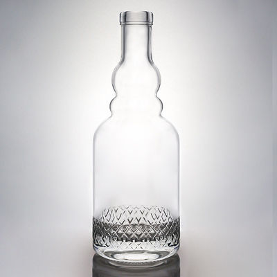 500ml 700ml 750ml 1000ml 긴 목 빈 유리 흰 와인 병 고 내구성