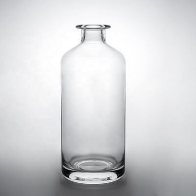 유리 병 위스키 유리 보드카 진 럼 병 코크 375ml 500ml 700ml 750ml 1000ml