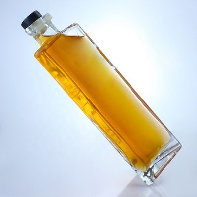 목걸이 재료 유리 빈 750ml 유리 와인 병 코크 톱 마무리