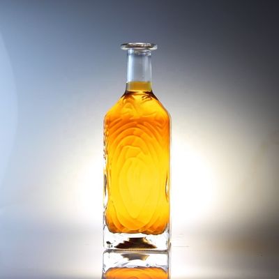투명 유리 소형 와인 병 코크 75cl 유리 병