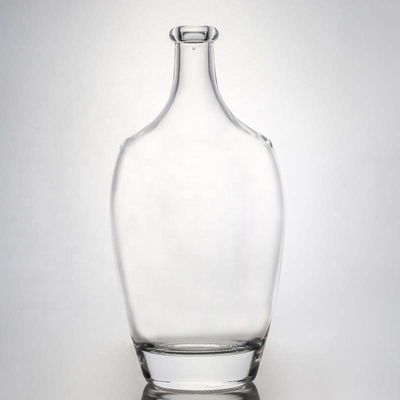 둥근 빈 플린트 375ml 500ml 750ml 1000ml 음주 보드카 테킬라 휘스키 병