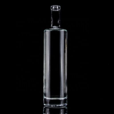 750ml 금색 목걸이 소재와 끝 디자인의 화려한 유리 술병