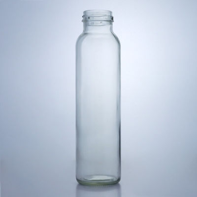 300ml 둥근 식품 유리 항아리 우유 주스 과일 차 디칼 및 표면 처리