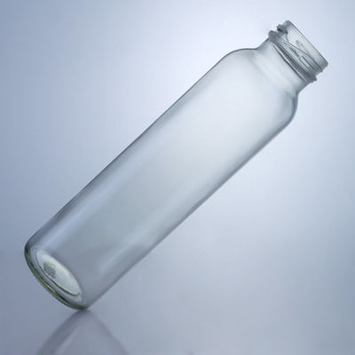 300ml 둥근 식품 유리 항아리 우유 주스 과일 차 디칼 및 표면 처리