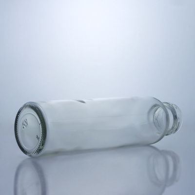 300ml 둥근 식품 유리 항아리 우유 주스 과일 차 디칼 및 표면 처리