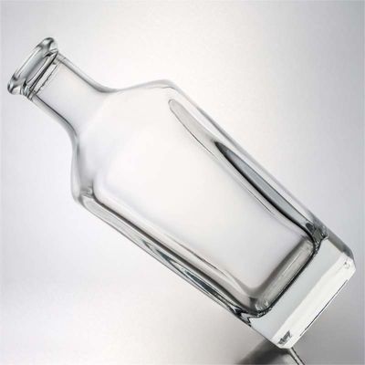 위스키, 보드카, 테킬라, 진, 럼을 위한 독특한 정사각형 유리병