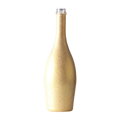 선명 또는 맞춤형 750ml 촉각 샴페인 병 75cl 빈 그림 유리 병