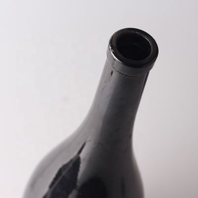 750ml 빈 검은 병 코크 입과 스프레이 유리 병