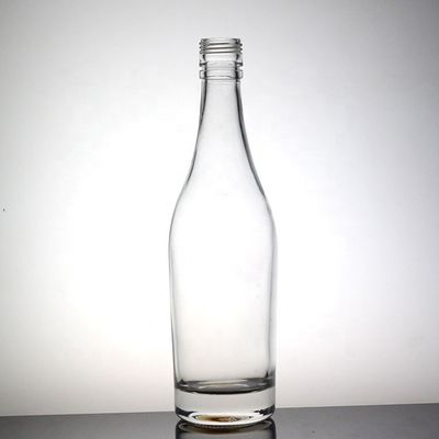 맑은 사과 모양의 주스 병 500ml 플라스틱 뚜?? 이 있는 높은 플린트 유리 병