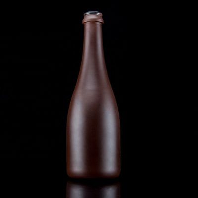 500ml 샴페인 병 매트 페니쉬 독특한 디자인 구리 코팅 유리 목걸이