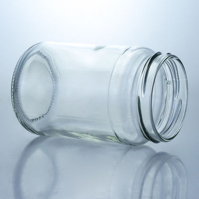 목걸이 재료 유리 4oz 8oz 16oz 햄 피클 꿀 저장용 넓은 입 병