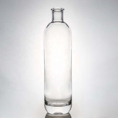 위스키, 보드카, 테킬라, 진, 럼 제조를 위한 독특한 코크 캡 타입 슈퍼 플린트 스피릿 유리 병