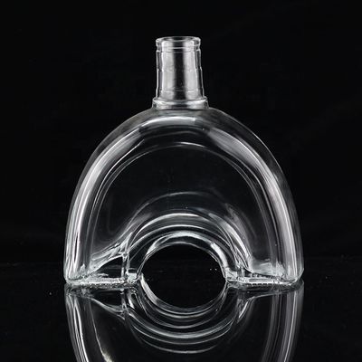 음료 산업용 산업용 700ml 유리 병 엄지 모양