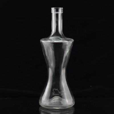 음료 산업용 산업용 700ml 유리 병 엄지 모양