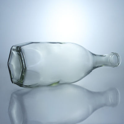 브랜디 위스키 진 럼 유리 병 스크루 톱 산업 음료 밀폐 코크 타입