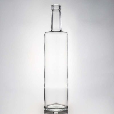 고전 둥근 유리 술 병 사용자 지정 로고와 코크 stopper