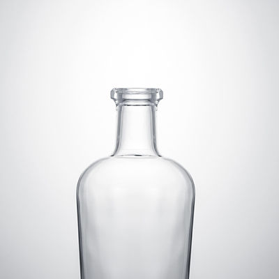 위스키 진 럼 슈퍼 플린트 유리 병