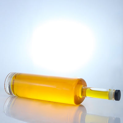 식품 등급 럼, 보드카, 위스키, 테킬라 진, 슈퍼 플린트 재료용 750ml 유리 병