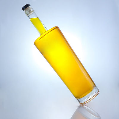 식품 등급 럼, 보드카, 위스키, 테킬라 진, 슈퍼 플린트 재료용 750ml 유리 병
