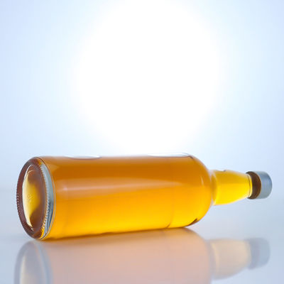특유의 목 디자인과 코크 밀폐 유형이 있는 맞춤형 750ml 유리 음주 병