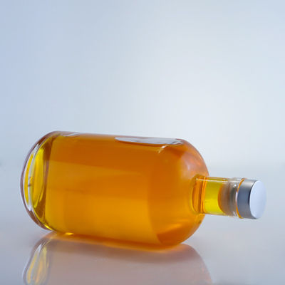 위스키 진 럼 보드카 술 병 750ml 고전 둥근 유리 코크 막대