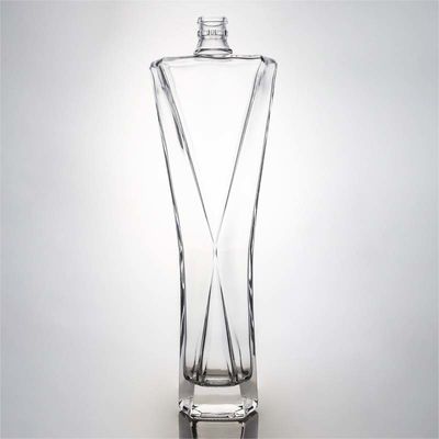 데칼 표면 처리 700ml 유리 병 위스키 진 럼에 맞춤형