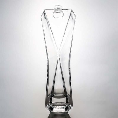 데칼 표면 처리 700ml 유리 병 위스키 진 럼에 맞춤형