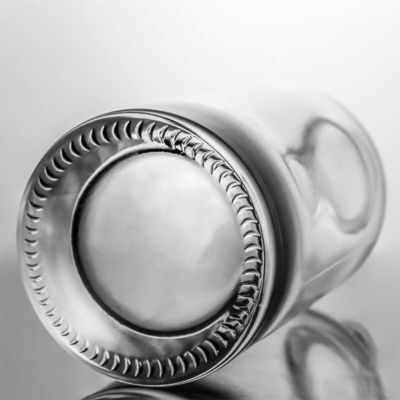 맑은 유리 보드카 위스키 럼 병 750ml T 코크 무거운 기본 빈 당신의 필요를 위해