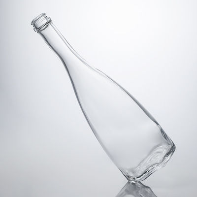 진, 럼, 보드카 와스키를 위한 엠보스 된 유리 병