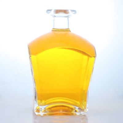 유리 목걸이 재료 사각형 모양 위스키 보드카 테킬라 브랜디 진 럼 병 코크