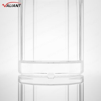 럼 보드카 위스키 테킬라 진 병 250ml 수퍼 플린트 글래스 코크 및 사용자 지정 모양
