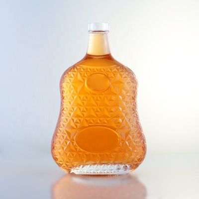 진 럼 샴페인 브랜디 와 위스키를 위한 플린트 유리 병