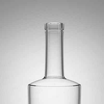 로고 맞춤형 유리 병 럼 보드카 위스키 테킬라 진 750ml 슈퍼 플린트 유리