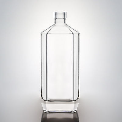 식품용 유리 700ml 750ml 럼 보드카 위스키 테킬라 진 병