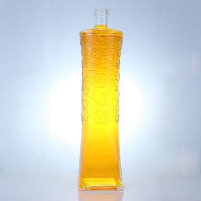 500ml 700ml 750ml 특유의 모양의 유리병 룸, 보드카, 위스키, 테킬라 진