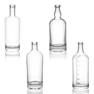 럼 보드카 위스키 테킬라 진 유리 병 코크 뚜?? 500ml 슈퍼 플린트 재료
