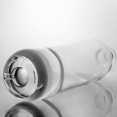 유리 목걸이 밀폐형 코크 톱 1000ml 위스키 와드카 테킬라를 위한 음주 병