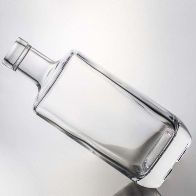 우아한 정면 유리 술병 위스키 보드카 진 목걸이 재료 유리