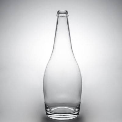 샴페인 브랜디와 위스키를 위한 유리 음료 병 750ml 슈퍼 플린트 재료