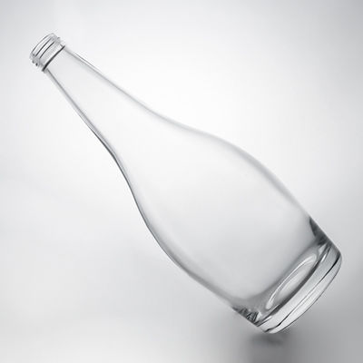 샴페인 브랜디와 위스키를 위한 유리 음료 병 750ml 슈퍼 플린트 재료