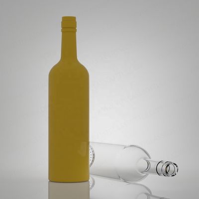 슈퍼 플린트 럼 보드카 위스키 테킬라 진 유리 병 750ml 620g 산업용 술