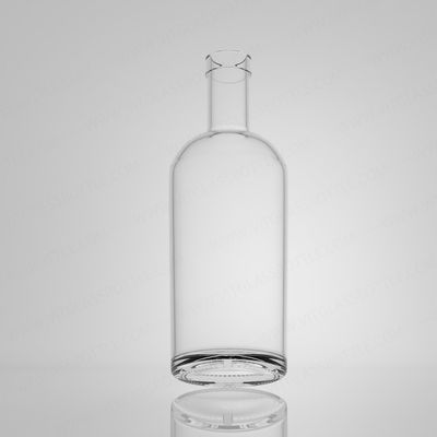 음식용 유리병 럼 伏特加 위스키 테킬라 진 750ml 720g 코크 포함