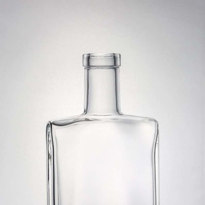 목걸이 재료 유리 700ml 광장 슈퍼 플린트 유리 병 보드카 진 럼 위스키